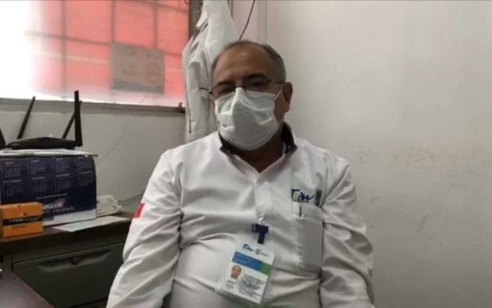 director del Centro de Salud de Tampico, doctor Genaro Ortíz