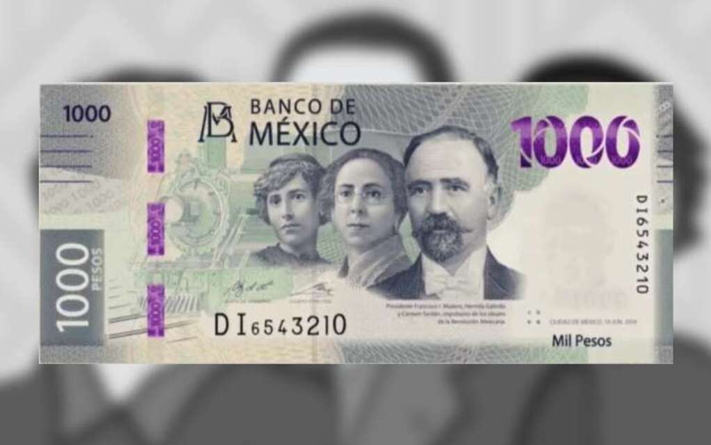 Banxico Presenta Nuevo Billete De Mil Pesos Protagonizado Por Madero Serdán Y Galindo Así Es 6999