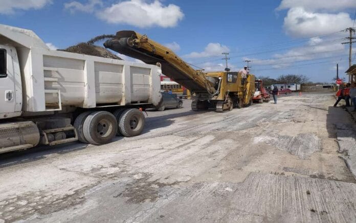 obra pavimentacion Frac. Lomas de San Juan