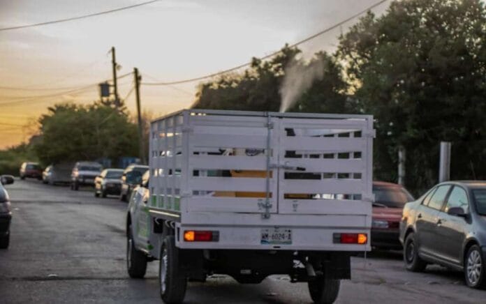fumigacion camionetas municipio