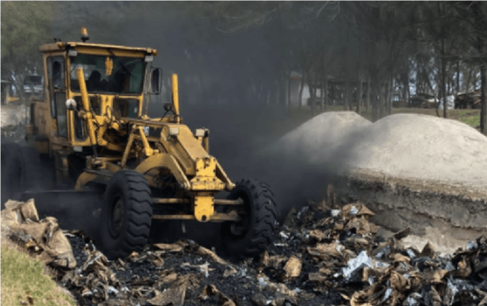 FGR destruye más de 33 toneladas de carbón contaminado con cocaína