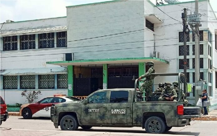Intensa movilización por menor con presunta arma de fuego en la colonia Guadalupe Victoria de Tampico