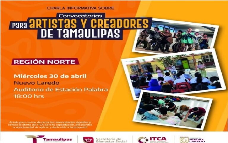 ITCA realizará «Convocatorias para artistas y creadores de Tamaulipas»