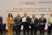 Tamaulipas recibe reconocimiento por guía consultiva de desempeño municipal 2025