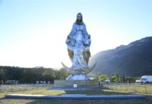 Este viernes será la entrega de la monumental escultura de la Virgen de la Misericordia