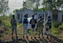 Catean domicilio por reporte de auto robado en Reynosa