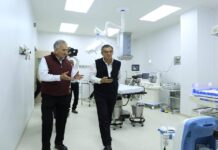Gobernador Americo Villarreal supervisa avance del nuevo Hospital de Ciudad Madero
