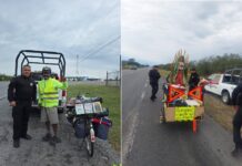 GE brinda apoyo carretero a ciclistas