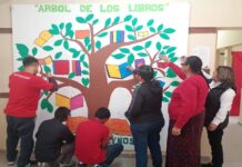 Crean “El árbol de los libros” adolescentes en conflicto con la Ley Penal y sus familias