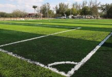 Construyen multideportivo en Estación Manuel