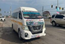 Usuarios del transporte rechazan combis en Altamira