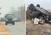 Hombre muere al volcarse el vehículo que conducía en el Condado Hidalgo