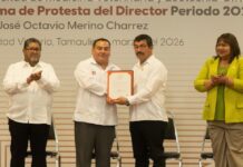 Toman protesta a nuevo director de la Facultad de Veterinaria de la UAT