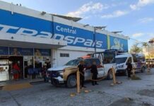 Aplican Operativo Ruta Segura en Centrales de Autobuses de Nuevo Laredo y Mante