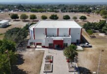 Construyen infraestructura social y deportiva en Soto la Marina