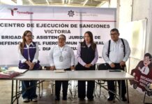 Llevan brigada jurídica y de salud al CEDES Victoria