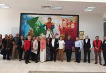Inauguran mural del maestro Cristóbal Juárez en Crede Matamoros