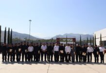 Egresa 18° escalón del Curso de Medicina Táctica Policial de SSPT