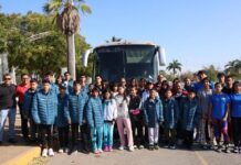 Delegación de Tamaulipas parte rumbo a la Olimpiada Regional de Taekwondo