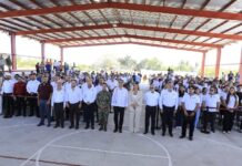 Gobernador Américo Villarreal entrega obras por 19 mdp en UTMAR