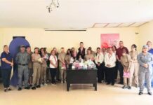 Entregan kits de higiene a mujeres en CEDES Reynosa