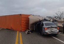 Choque en carretera González-Zaragoza deja una persona muerta