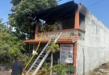 Casi muere calcinada por encender cartón para «espantar» zancudos