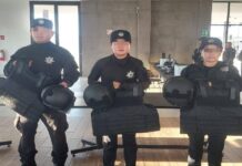 Entregan equipo táctico a elementos de la GE en Nuevo Laredo