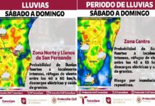 Alertan por ingreso del Frente Frío No. 43