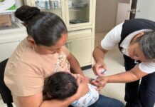 Tamaulipas sigue con aplicación de dosis contra sarampión y sin contagios