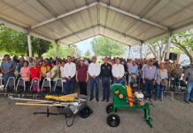 Entregan apoyos del Programa U043 a 200 productores