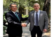 Se reúne gobernador Américo Villarreal con coordinador de Programas para el Bienestar