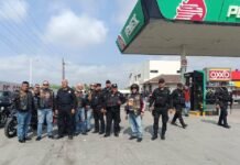 GE resguarda caravana internacional de motociclistas