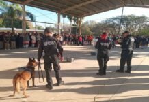 Agrupamiento Canino de GE fortalece la prevención y combate al delito