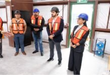 Titular de la STPS realiza gira de trabajo por Matamoros