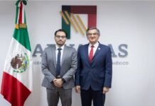 Gobernador Américo Villarreal se reúne con nuevo titular de Aduanas
