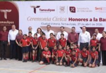 Gobernador entrega obras en primaria “República de México”