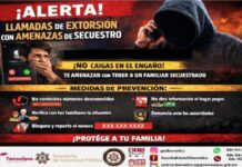 Alertan por llamadas de extorsión con falso secuestro