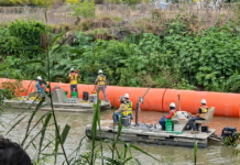 Amplían zona de boyas en el río Bravo