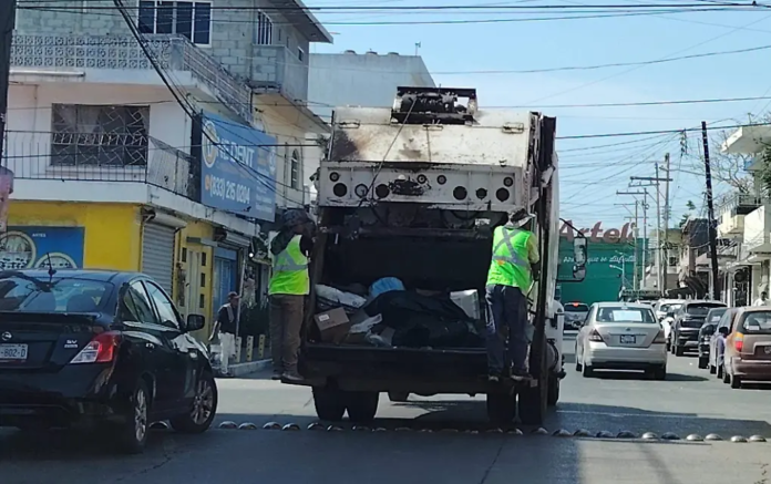 camion basura ciudad madero