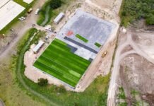 Remodelan canchas de futbol en Ciudad Victoria
