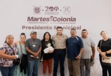 Realizan jornada del Martes Ciudadano en la colonia 5 de Marzo