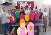 Capacitan sobre la elaboración de piñatas a adolescentes en conflicto con la Ley Penal