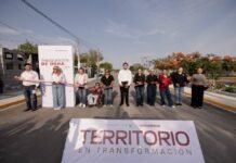 Inauguran pavimentación de más de 2.5 mdp en colonia Cabras Pintas