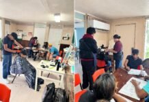 Curso de barbería imparten a adolescentes en conflicto con la Ley Penal