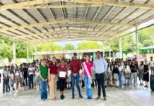 Jornada de paz en el CBTA No. 55 “Ing. Américo Villarreal Guerra”
