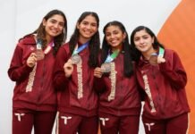 Logra Tamaulipas 7 medallas más en Olimpiada Nacional 2026