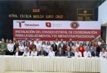 Tamaulipas consolida atención integral a la salud mental con nuevo Consejo Estatal