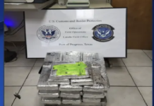 Descubren más de 80 libras de cocaína ocultas en puente fronterizo de Progreso