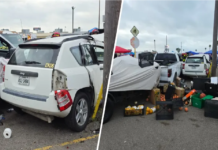 Adulto mayor habría provocado accidente múltiple vehicular en Pulga de Alamo